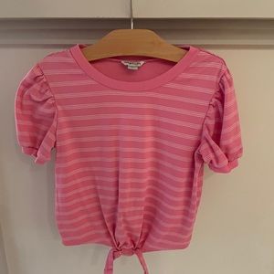 Girls Pink Habitual Top - Size 6X